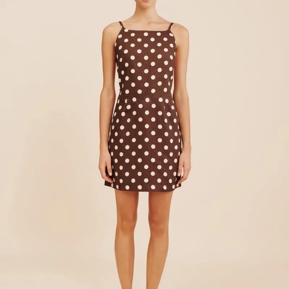 Posse Lori Mini Dress - Polka Dot NWOT - Picture 4 of 7